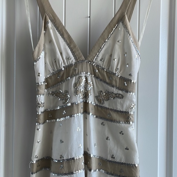 BCBGMAXAZRIA sequin summer dress size 6 gorgeous - Picture 7 of 10